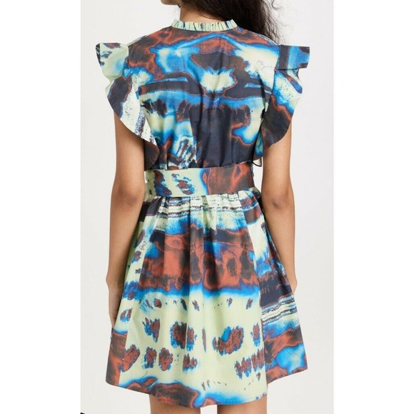 Chufy Addi Mini Dress in Laia Sky Sz XS Aussie Days (E - Picture 2 of 9